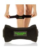 Paragon Sports Patella Knee Strap 2 Pack - Adjustable Support Band for Running, Basketball, and Athletics - Pain Relief Brace for Jumper's Knee - Black - Buy Online on GoSupps.com
