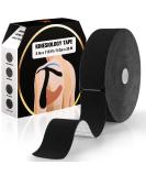 Pro Kinesiology Tape Precut Bulk - 115Ft Athletic Tape for Muscle Pain Relief - 140 Strips - Black - Buy Online on GoSupps.com