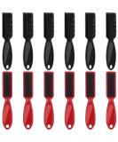 Barber Blade Clipper Cleaning Brush Set - 12 Pieces (Black & Red) - Buy Online on GoSupps.com