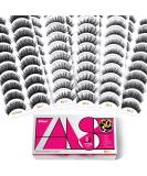 Eliace False Eyelashes 50 Pairs Super Value Pack - 5 Stylish Styles, 3D Faux Mink Lashes for Curly & Full Volume, Natural Look Fake Eyelashes Set - Buy Online on GoSupps.com