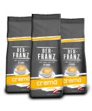 Buy Der-Franz Crema Whole Bean Coffee - 3x500g Pack | International Shipping Available - Buy Online on GoSupps.com