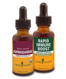 Herb Pharm Ashwagandha 1 fl oz - Natural Stress Relief & Wellness Support - Buy Online on GoSupps.com