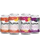 Humm Probiotic Kombucha Zero Sugar Variety Pack - No Refrigeration Needed, Keto-Friendly, Organic, Vegan, Gluten-Free - 12oz Cans (16 Pack) - Buy Online on GoSupps.com