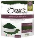 Organic Traditions Spirulina Powder - 5.3oz - Buy Online on GoSupps.com