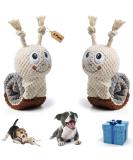 Sunshine Smile 2-Pack Dog Toys | Interactive Intelligence Toys for Small Dogs | Non-Squeaking Birthday Gifts - Buy Online on GoSupps.com
