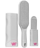 Pet Hair Remover - Double-Sided Brush for Couch Furniture Clothing Car Seat & Carpet - Self-Cleaning Fur Lint Brush for Dog & Cat Hair - New Grey - Buy Online on GoSupps.com