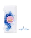 VNE 500 Fans Colorful Lash Extensions | Premade Volume & Mega Volume Fans | Blue 6D | 14mm D Curl - Buy Online on GoSupps.com