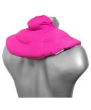 Cozy Pink Neck Pillow with Stand-Up Collar - Heat Pad & Grain Pillow for Ultimate Comfort - Buy Online on GoSupps.com