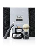 Buy WILKINSON SWORD Barbers Style - Pioneer Collection: Razor Double Blades Shaving Brush & Soap | International Shipping Available - Buy Online on GoSupps.com