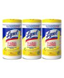 Lysol Disinfectant Wipes, Lemon & Lime Blossom, 80 Count - Pack of 3 | Multi-Surface Antibacterial Cleaning Wipes - Buy Online on GoSupps.com