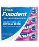 Fixodent Complete Original Denture Adhesive Cream, 4 pk./2.4 oz. - Buy Online on GoSupps.com