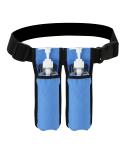 Massage Bottle Bag for Therapists | Holster for Massage Lotion & Oil - Db1KD-Blue - Buy Online on GoSupps.com