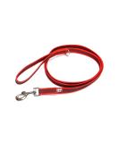 IDC Color & Gray Rubberized Dog Leash - 20mm x 2m with Loop & D-Ring - Red-Grey | Durable & Stylish International Shipping - Buy Online on GoSupps.com