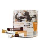 Hellma Mini Sugar Sticks 200 pcs. 2.5 g each short - 500 g storage box - individual sugar sachets for espresso - Buy Online on GoSupps.com