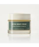 Limoux Moisturizing Night Cream - 1.7 oz | Anti-Aging Retinol & Coconut | Nourishing for All Skin Types | Paraben Free Cruelty Free Vegan - Buy Online on GoSupps.com