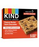 KIND Healthy Grains Bars Peanut Butter Dark Chocolate 40 Count - Gluten Free - Buy Online on GoSupps.com