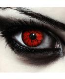Buy DESIGNLENSES Red Halloween Monster Costume Contact Lenses | Non-Prescription Soft Vampire Color Lenses (2 Pieces) - Perfect for Halloween! - Buy Online on GoSupps.com