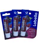 Labello Blackberry Shine Lip Balm 4.8g/5.5ml - 3 Pack | Moisturizing Lip Care - Buy Online on GoSupps.com