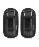 2 Pack Universal Magazine IWB Pouch Concealed Carry 9mm .40 .45 .380 .357, Mag Holster For S&W M&P Sig Sauer Ruger Glock, Fits Any 7 10 15 Round Clips All Pistols, Handgun Ammo Gun Ammunition Holsters - Buy Online on GoSupps.com