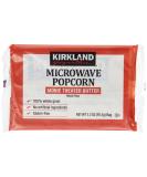Kirkland Microwave Popcorn Butter Flavor - Pack of 8, 3.3 Ounce Bags - Buy Online on GoSupps.com