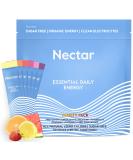 Nectar Energy Booster - Organic Caffeine B12 & Electrolytes - Sugar Free Hydration & Energy Supplement - 30 Packets - Buy Online on GoSupps.com