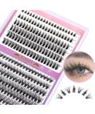Kugge Cluster Lashes DIY Kit - 240Pcs D Curl Individual Lashes 8-16mm Mixed Length for 3D Natural Wispy Extensions at Home - Buy Online on GoSupps.com