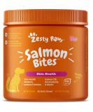 Zesty Paws Salmon Bites â€“ Skin & Coat Chews for Dogs | 90 Soft Chews, All Ages - Buy Online on GoSupps.com