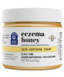 Organic ECZEMA HONEY Nut-Free Skin-Soothing Cream - Natural Hand & Body Relief for Dry, Itchy Skin - 4 Oz - Buy Online on GoSupps.com