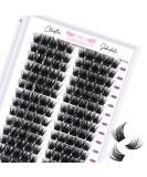 Lash Clusters 140 Pcs Cluster Lashes 14 Pairs Eyelash Clusters DIY Eyelash Extension Individual Cluster Eyelashes Mix Length Fluffy Super Thin Band Reusable Soft & Comfortable(Flipped-D-mix) mix Flipped - Buy Online on GoSupps.com
