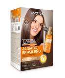 Buy Kativa Brazilian Keratin Straightening Treatment with Hyaluronic Acid | Premium At-Home Hair Care - Buy Online on GoSupps.com