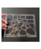 Cabtopia - Lapidary Jewelry Design Template StencilAction - Buy Online on GoSupps.com