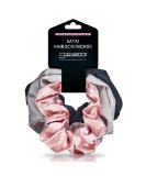 Giovanni Extra Large Satin Hair Scrunchies | Blush, Gray & Black | 3 Pack - Buy Online on GoSupps.com