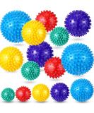15-Piece Hedgehog Massage Ball Set for Self-Massage & Acupressure - Multi-Color Stress Relief Balls for Body & Feet Reflex Zones - Buy Online on GoSupps.com