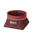 Ruffwear Quencher Bowl - Fired Brick | Small Travel Pet Bowl for Dogs - Durable Lightweight & Portable - Buy Online on GoSupps.com