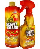 Wildlife Research Scent Killer Gold Spray Combo Pack 44-Ounce Red - Buy Online on GoSupps.com