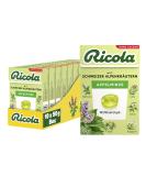 Ricola apple mint 10 B xli original Swiss herbal candies with 13 Swiss Alpine herbs & natural apple mint sugar-free 10 x 50g vegan - Buy Online on GoSupps.com