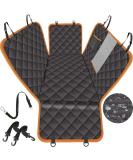 iBuddy Waterproof Dog Car Seat Cover with Mesh Window and Seat Belt - Durable Black Pet Hammock for Cars/Trucks/SUVs - Buy Online on GoSupps.com