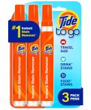 Tide Pen Stain Remover - Instant Spot Cleaner for Food & Drink Stains Portable & Travel-Friendly 3 Count - Buy Online on GoSupps.com