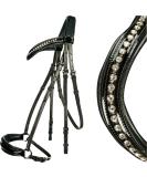 Buy HKM Carolin Black Bridle for Warmbloods - Premium Quality & Fast International Shipping - Buy Online on GoSupps.com