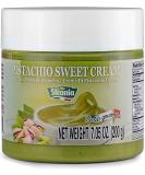 SICANIA Premium Pistachio Cream 7.05 oz - Authentic Italian Gluten-Free Non-GMO Gourmet Spread for Desserts & Pastries - Perfect for Dubai Pistachio Chocolate Bar - Buy Online on GoSupps.com