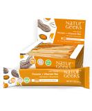 NaturGeeks Protein + Vitamin Bar Salted Peanut Butter - 16g Protein & 11 Vitamins Zinc & Magnesium for Immunity Support - Zero Added Sugar Vegan Gluten Free Dairy & Soy Free 12 count - Buy Online on GoSupps.com