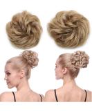 Sego Hair Part Dutt Hair Tie - Thick Hair Extensions for Voluminous Updos | Light Brown & Ash Blonde Mix #12T24 - Buy Online on GoSupps.com