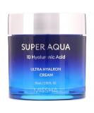 Missha Super Aqua Ultra Hyalron Cream 70ml | Hydrating Moisturizer for Youthful Skin - Buy Online on GoSupps.com