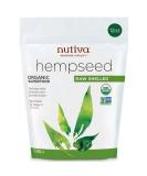 Nutiva Organic Hemp Seeds - Raw Shelled 12 oz (340g) | Nutrient-Dense Superfood - Buy Online on GoSupps.com