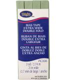 Wrights Sage 1/2 Double Fold Bias Tape - 3yd | Quality Sewing Trim - Buy Online on GoSupps.com