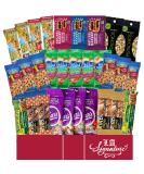 Ultimate Healthy Care Package ( 30 Count ) - Bars & Nuts Variety- Gift Box Bundle Present - Kids, Adults, Boys, Girls, College Student, - Buy Online on GoSupps.com