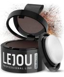 LEJOU Root Powder for Hair Thickening - Light Brown Hair Color & Hairline Compact - Washable 4g - Buy Online on GoSupps.com