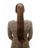 WIG ME UP T113-10 Hairpiece/Braid - Long Straight Brown Wig with Butterfly Clip - 70 cm - Buy Online on GoSupps.com