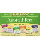 Bigelow Assorted Herb Tea - 6 Varieties, 36 Bags Total (2 Packs of 18) - Buy Online on GoSupps.com
