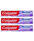 Colgate Max Fresh Knockout Gel Toothpaste 2.5 Ounce Pack Of 3 - Buy Online on GoSupps.com